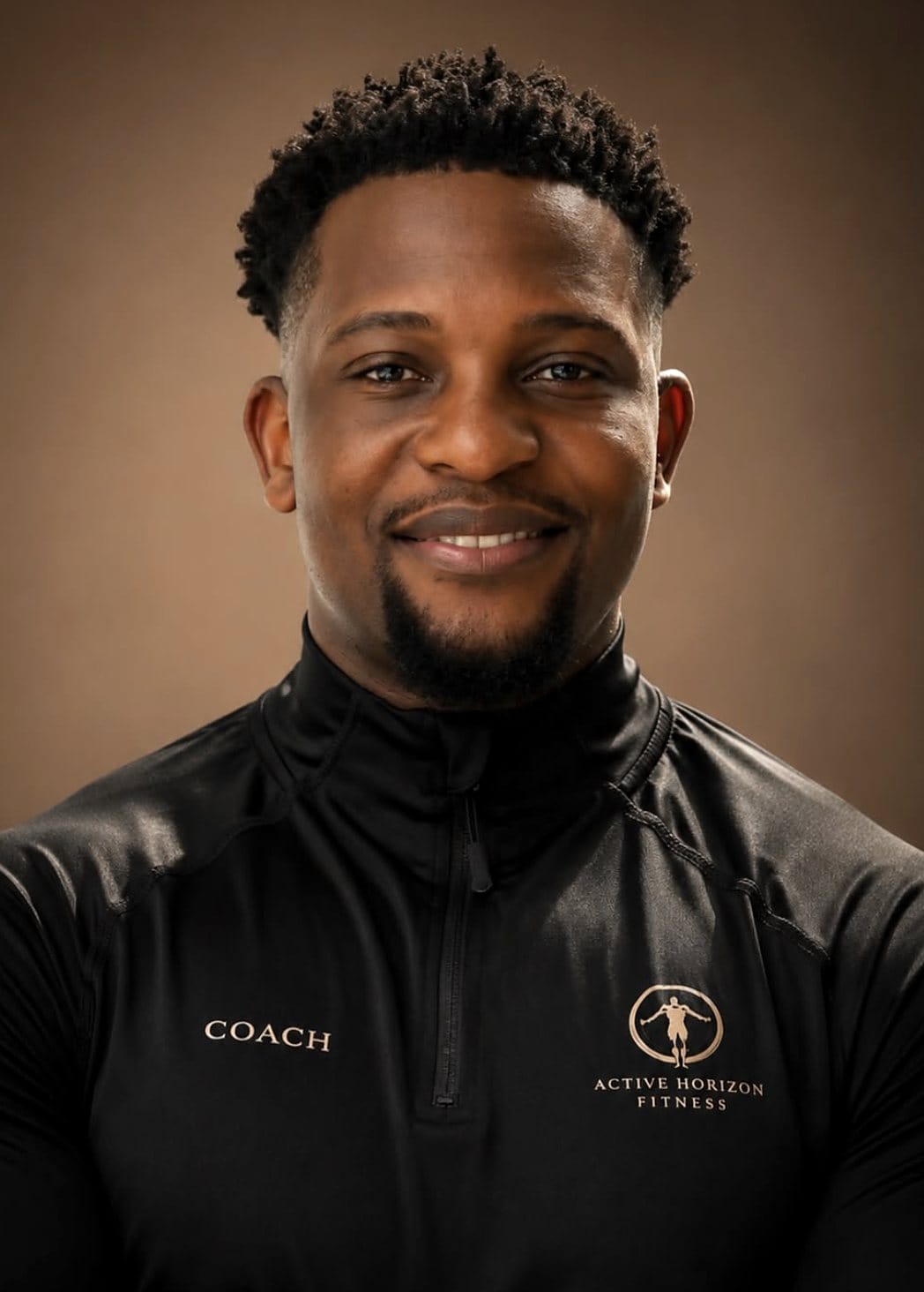 Portrait of Coach Batsie in his Active Horizon coach top